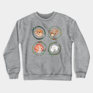 Hygge Forest Animals Crewneck Sweatshirt